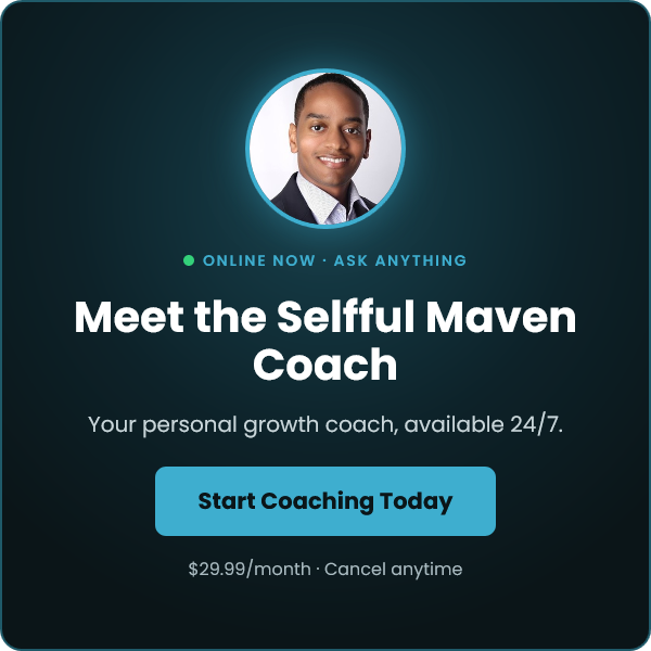 Selfful Maven Coach – your AI growth coach.